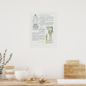 Poster illustratie Mode (Keuken)