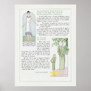 Poster illustratie Mode