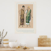 Poster  illustratie Mode (Keuken)