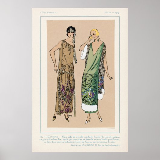 Poster  illustratie Mode (Voorkant)