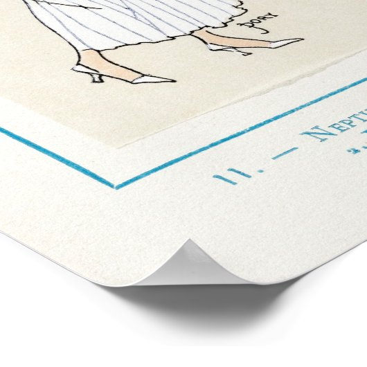 Poster  illustratie Mode (Hoek)