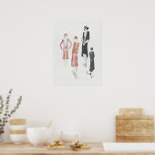 Poster  illustratie Mode (Keuken)