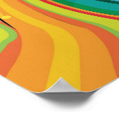 Poster Illustratie muziek (Hoek)