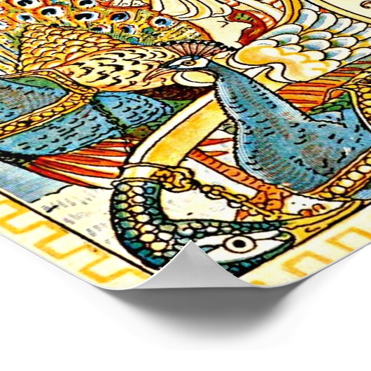 Poster- Illustratie-Walter Crane 16 Poster (Hoek)