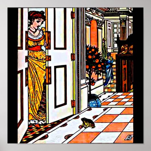 Poster- Illustratie-Walter Crane 29 Poster (Voorkant)