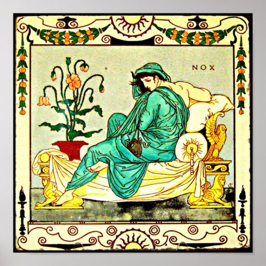 Poster- Illustratie-Walter Crane 2 Poster (Voorkant)