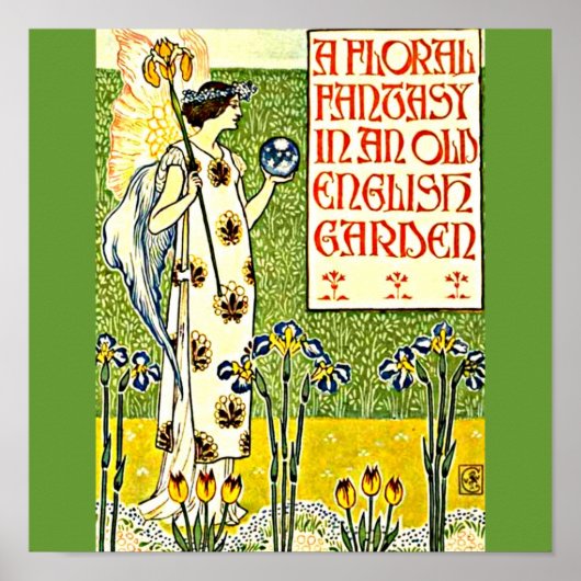 Poster- Illustratie-Walter Crane 37 Poster (Voorkant)