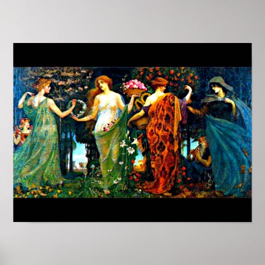 Poster- Illustratie-Walter Crane 45 Poster (Voorkant)