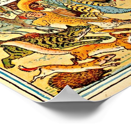 Poster- Illustratie-Walter Crane 54 Poster (Hoek)