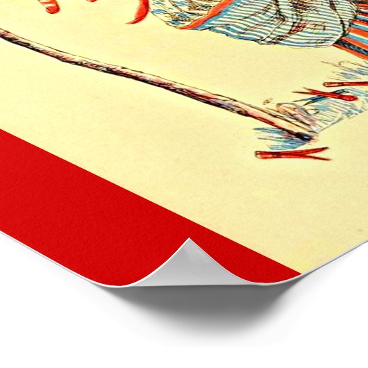 Poster- Illustratie-Walter Crane 64 Poster (Hoek)