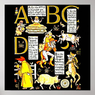 Poster- Illustratie-Walter Crane 8 Poster