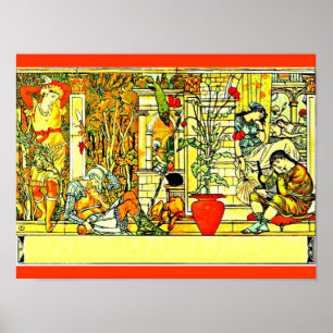 Poster- Illustratie-Walter Crane Poster