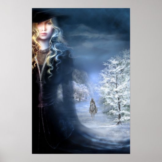 Poster ilustración "Fugitiva" Sonia Verdu (Voorkant)