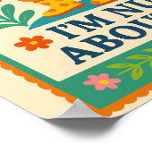 Poster I'm nuts about you Ardilla (Hoek)