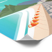 Poster Impanema Rio de Janeiro (Hoek)