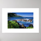 Poster in de Hawaiitische Oceaan (Voorkant)