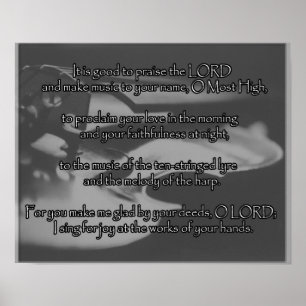poster in de muziekkamer