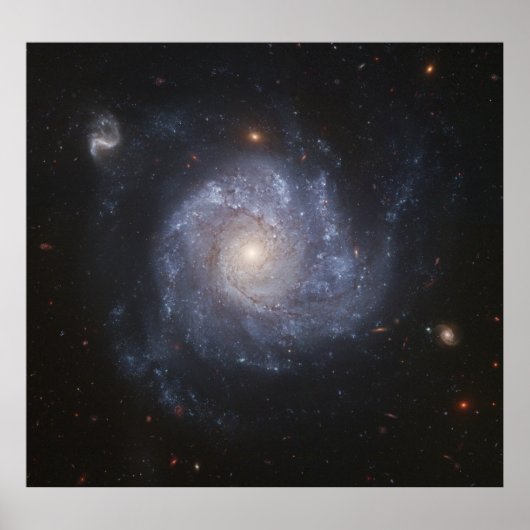 Poster in de ruimte Pinwheels Galaxy (Voorkant)