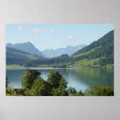 POSTER, IN DE ZWITSERSE ALPS POSTER (Voorkant)