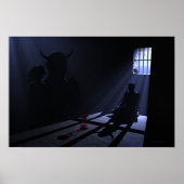 poster "In duisternis" (Voorkant)