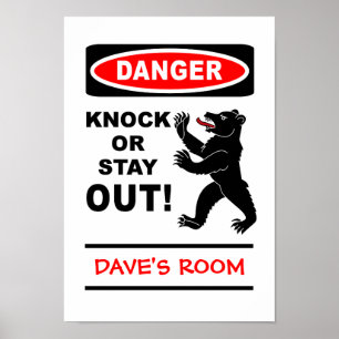 Poster in gevaar - pas aan!