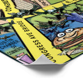 Poster in het centrum van Austin Texas (Hoek)