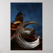 Poster in het centrum van Louisville (Voorkant)