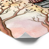 Poster in 'Lovely Autumn Fairy' Afdrukken op Molly (Hoek)