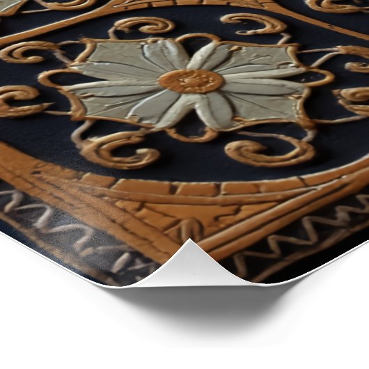 poster in middeleeuwse stijl (Hoek)