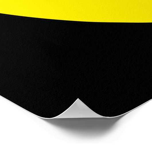 Poster in ongewijzigde vorm (Hoek)