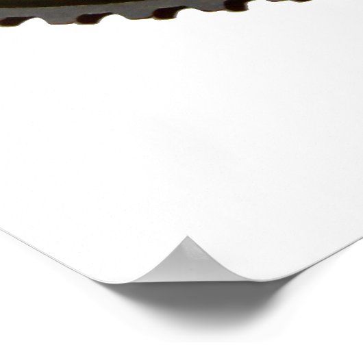 Poster in tandwielen (Hoek)