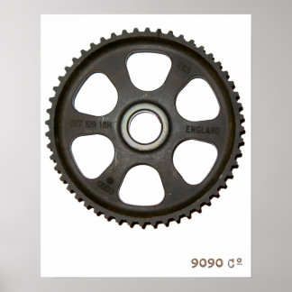 Poster in tandwielen