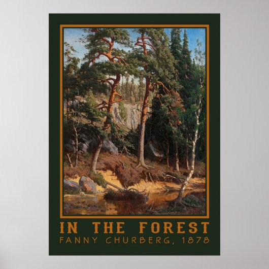 poster "In the Forest" (Voorkant)