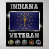 Poster Indiana Veteran (Voorkant)