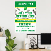 Poster inkomstenbelasting (Thuiskantoor)