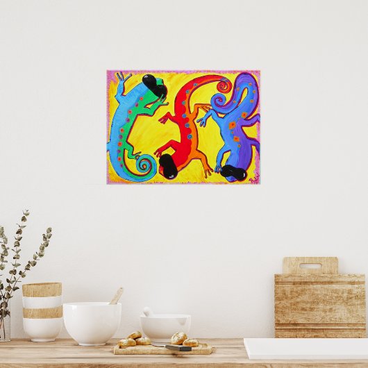 Poster-inktlinnen Poster (Keuken)