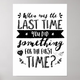 Poster Inspirerend leven en reizen