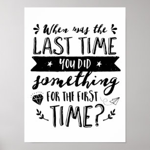 Poster Inspirerend leven en reizen