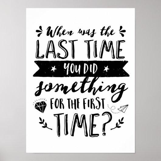 Poster Inspirerend leven en reizen (Voorkant)