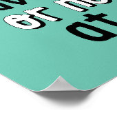 Poster Inspirerend levensdurend avontuur citaat (Hoek)