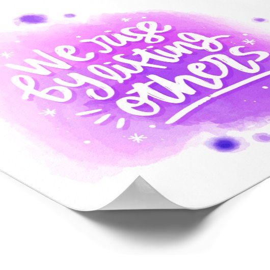 Poster Inspirerend prijsopgave (Hoek)