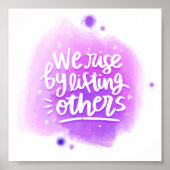 Poster Inspirerend prijsopgave (Voorkant)