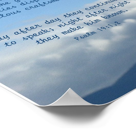 Poster Inspirerend prijsopgave (Hoek)