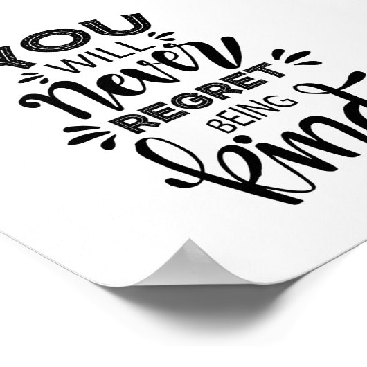 Poster Inspirerend prijsopgave (Hoek)