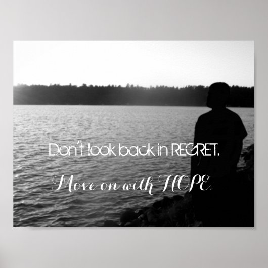 Poster Inspirerend prijsopgave (Voorkant)