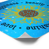 Poster Inspirerend prijsopgave (Hoek)