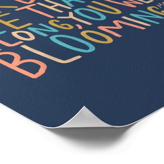 poster Inspirerend prijsopgave (Hoek)