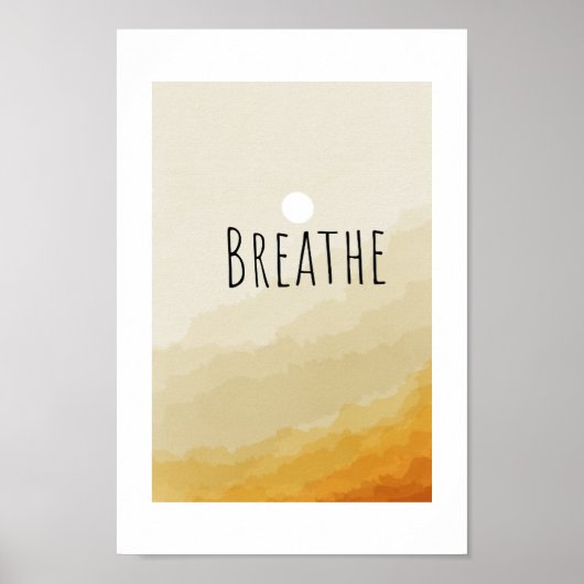 Poster Inspirerend prijsopgave (Voorkant)