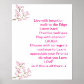 Poster Inspirerend prijsopgave (Voorkant)