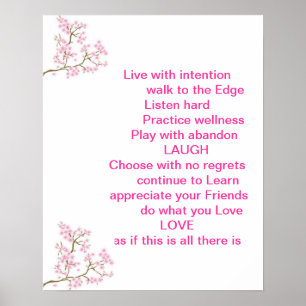 Poster Inspirerend prijsopgave